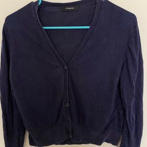 Navy sweater